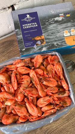 Креветка северная 120+ Норд Пилигрим Мурманск 2,5 кг