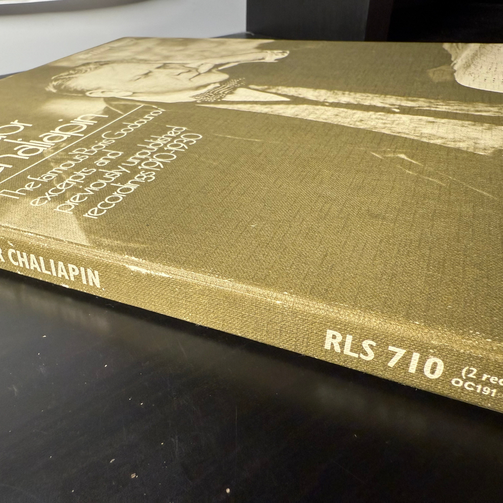 Фёдор Шаляпин ‎– Знаменитые отрывки из «Бориса Годунова» и ранее не публиковавшиеся записи 1910–1930 годов 2LP (Англия)