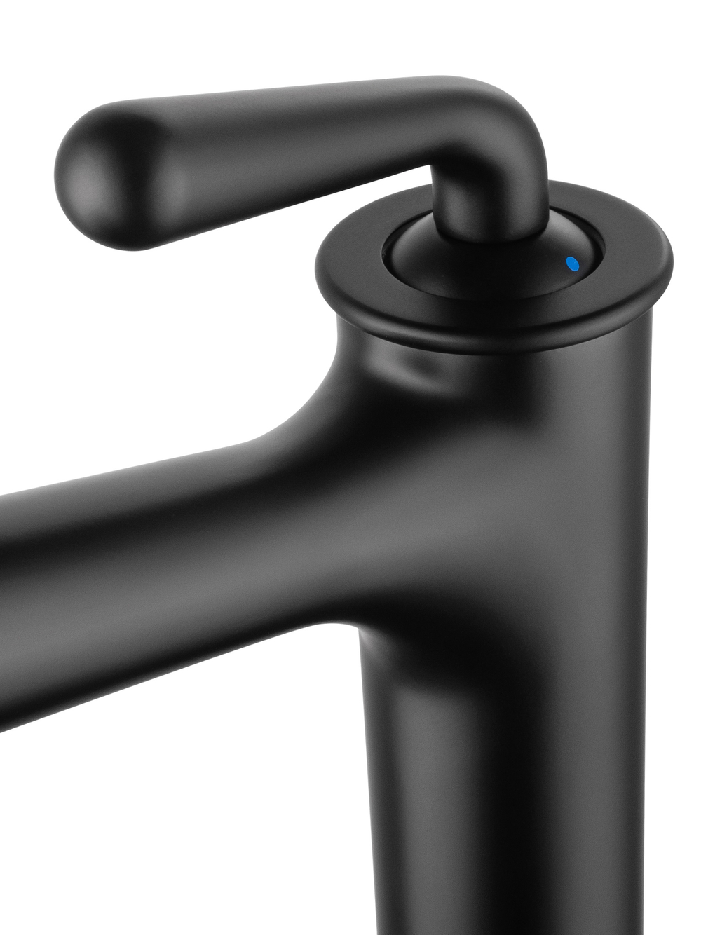 Смеситель для раковины высокий WONZON & WOGHAND STEAM, Черный матовый (WW-88239008-MB)