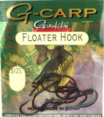 Крючок рыболовный G- FLOATER MB5 Black №02 ( упк по 10шт)