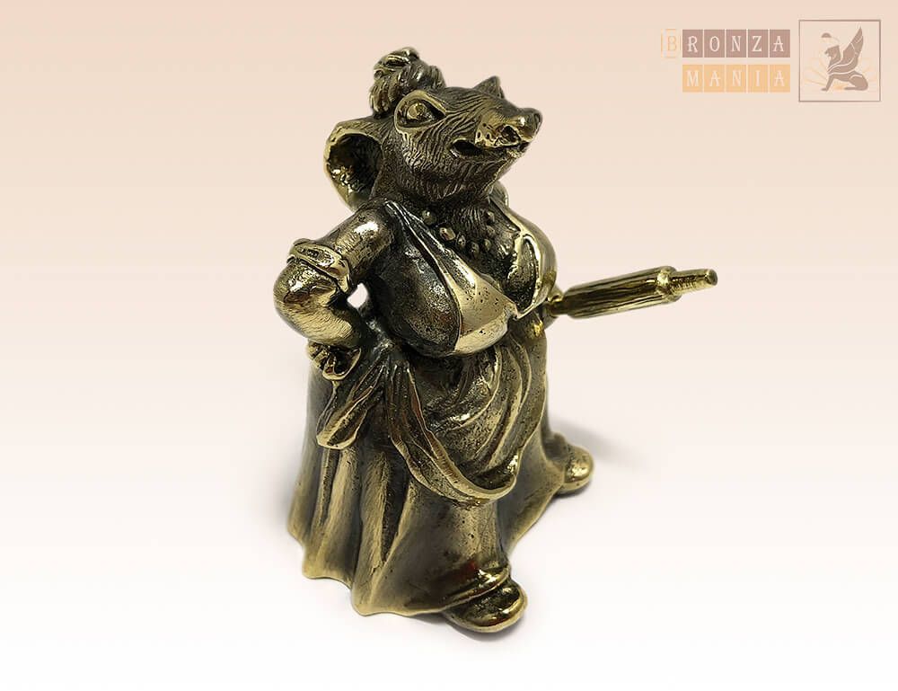 колокольчик Крыса со скалкой