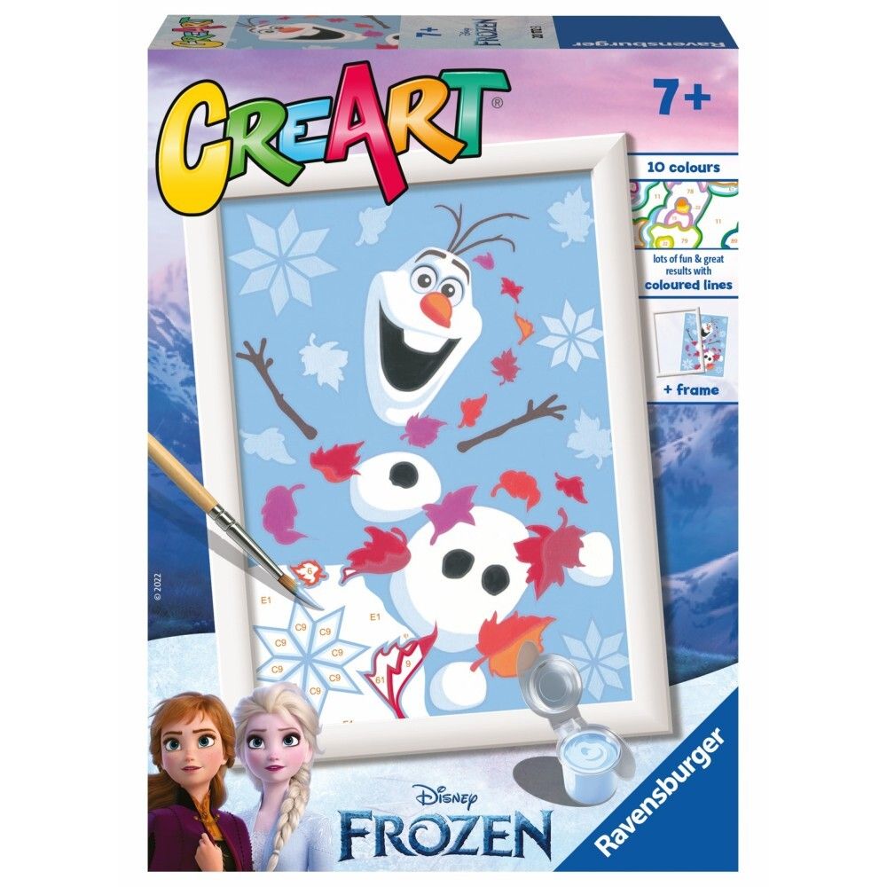 Ravensburger - CreArt Раскраска Frozen: Прекрасный Олаф 201723 / артикул   201723  / GTIN 4005556201723