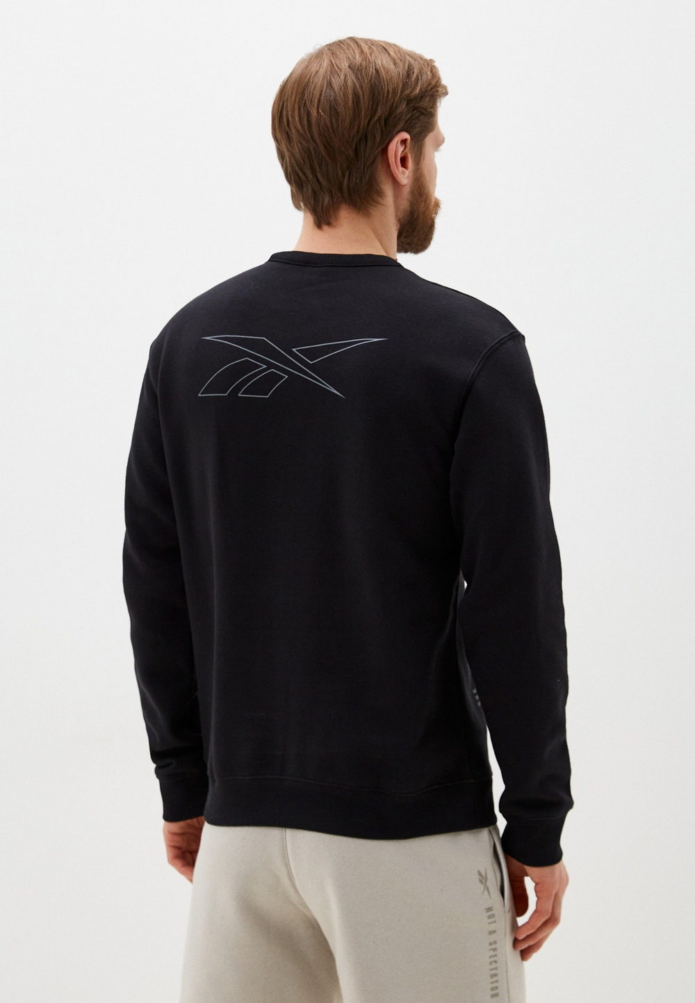 Толстовка мужская REEBOK RI LOGO MASH UP CREW