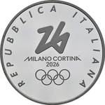 ИТАЛИЯ, 2025, 6 ЕВРО [СЕРЕБРО]