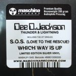 Dee D. Jackson / Thunder & Lightning (Coloured Vinyl)(LP)