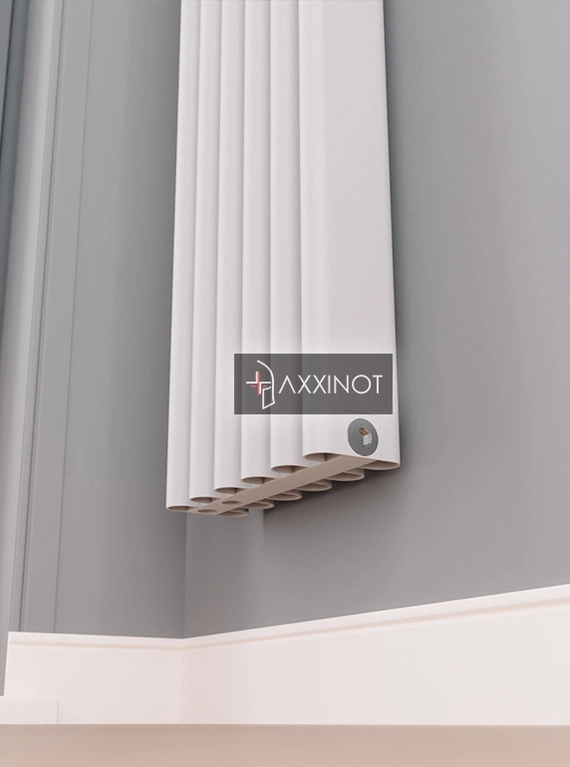 Axxinot Bramer V 1500 - вертикальный алюминиевый радиатор высотой 1530 мм