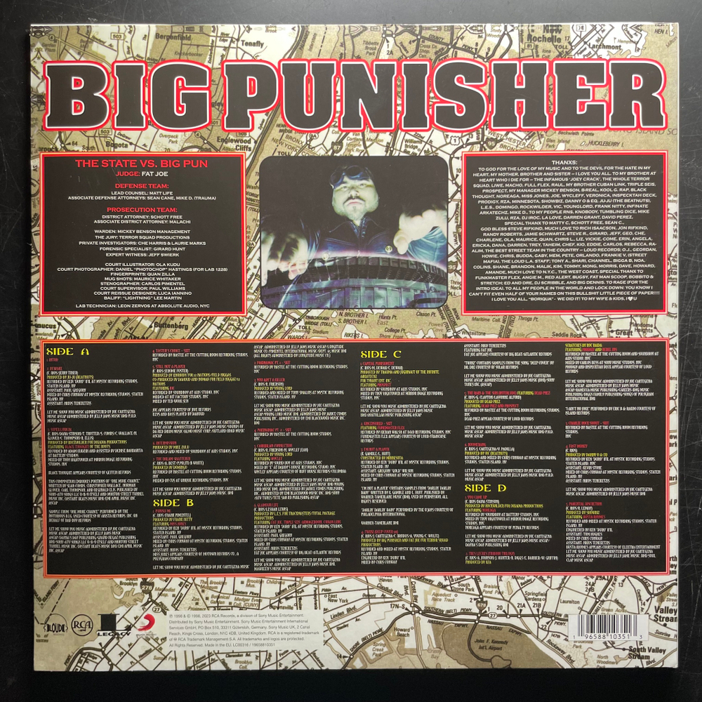 Big Pun ‎– Capital Punishment 2LP (Европа 2023г.)