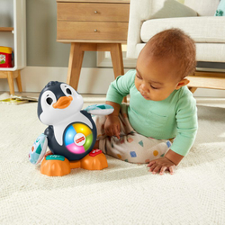 Fisher-Price Linkimals — интерактивный пингвин со светом и звуком, вер. ПЛ HCJ50