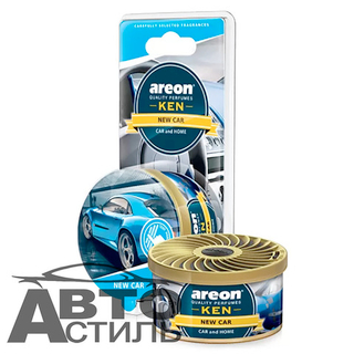 Ароматизатор в банке под сиденье Areon GEL KEN 35гр - Новая Машина\New Car