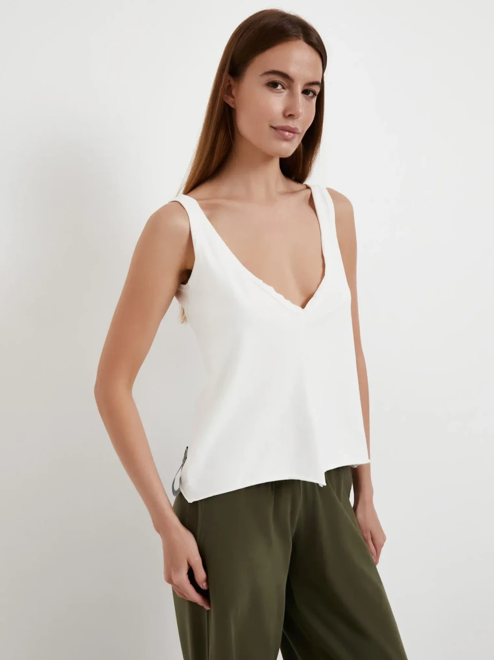 Майка Опен Молочный