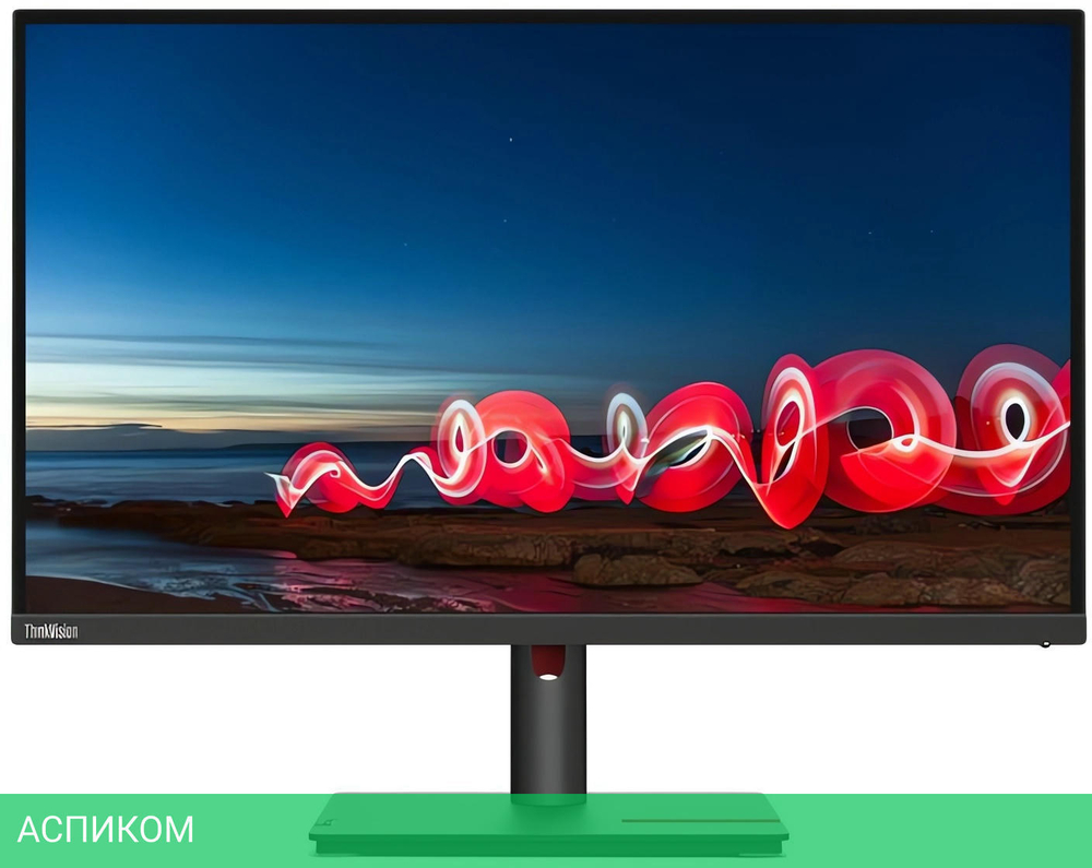 Монитор Lenovo T27h-30 Black/Red (63A3GAR1CB)