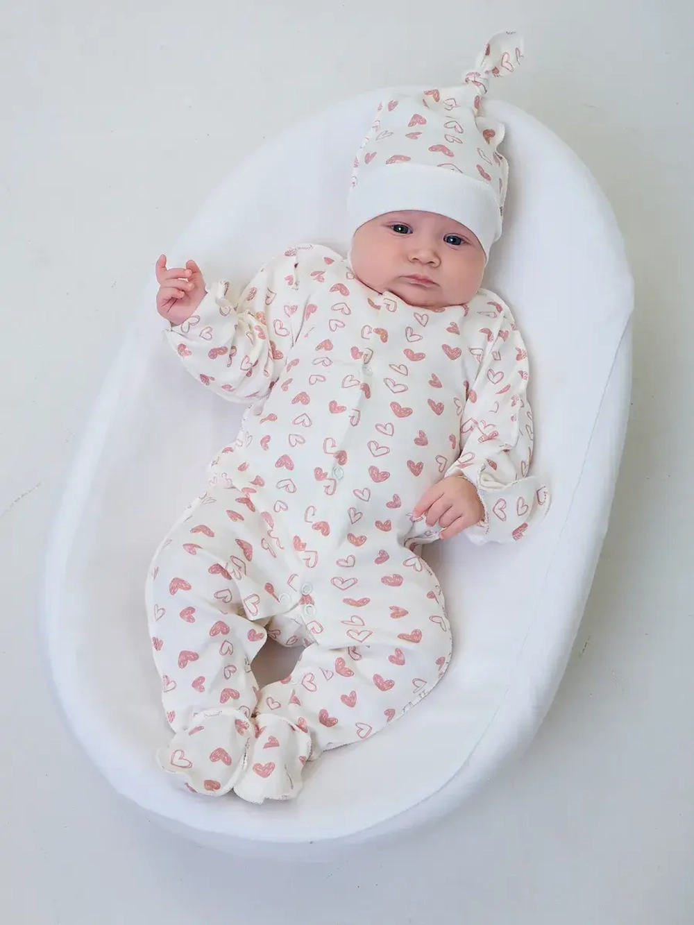 Комбинезон нательный для новорожденного