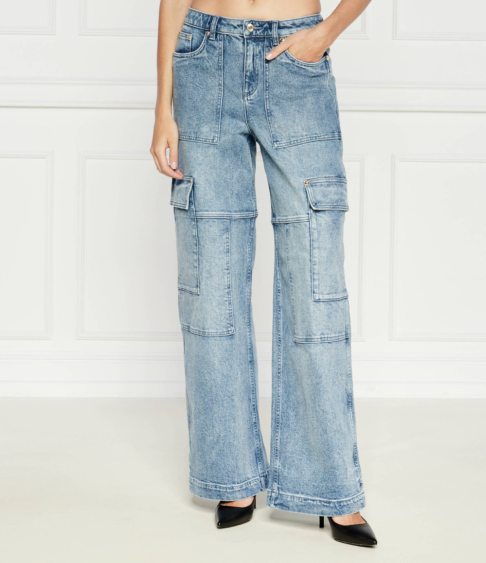 Джинсы Michael Kors - голубой(MT4905HEB1)