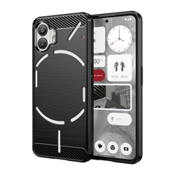 Мягкий защитный чехол в стиле карбон на Nothing Phone (2), серия Carbon от Caseport