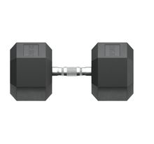 Гантель гексагональная UNIX Fit обрезиненная 32,5 кг / шт.