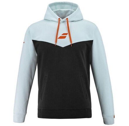 Куртка теннисная Babolat Exercise Hood - illusion blue