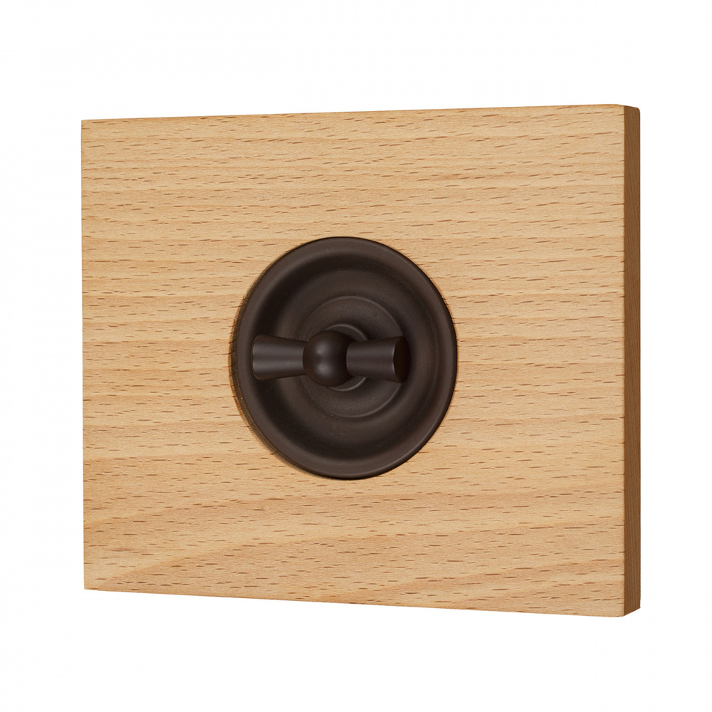 Рамка 1 постовая, скрытый монтаж, Шедель Форест, дерево, цвет cветлый бук BF7-610-110