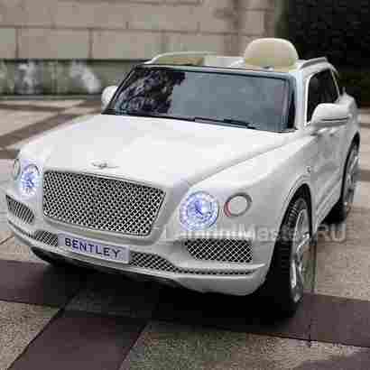 Детский электромобиль "Bentley" JJ2158 6V, белый