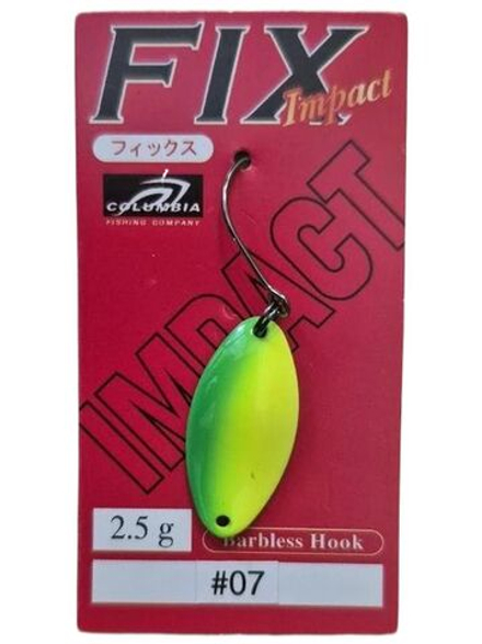 Колеблющаяся блесна FOREST FIX Impact 2.5g/#07