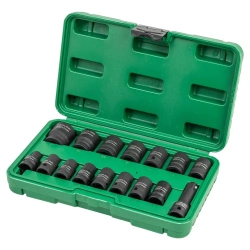 Набор головок ударных 16пр. 1/2''6pt Forsland Forsland-4179-5MPB