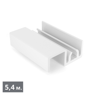 SLIMMAX Рамка узкая плоская (5,40 м) белый глянец (RAL) (AV0734) Aristo