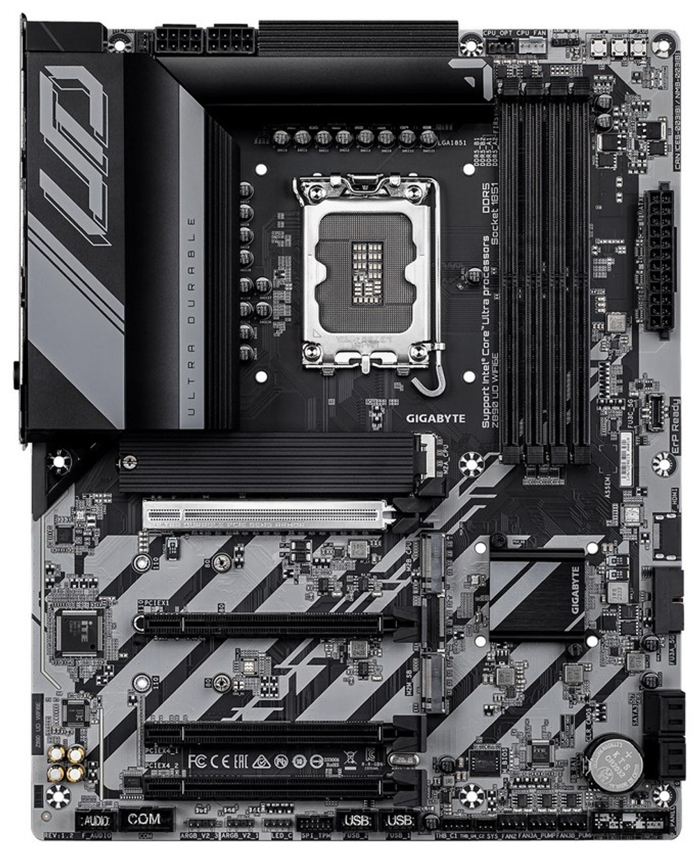 Материнская плата GIGABYTE Z890 UD WiFi 6E REV.1.2 (9MZ89UW6-00-G12)