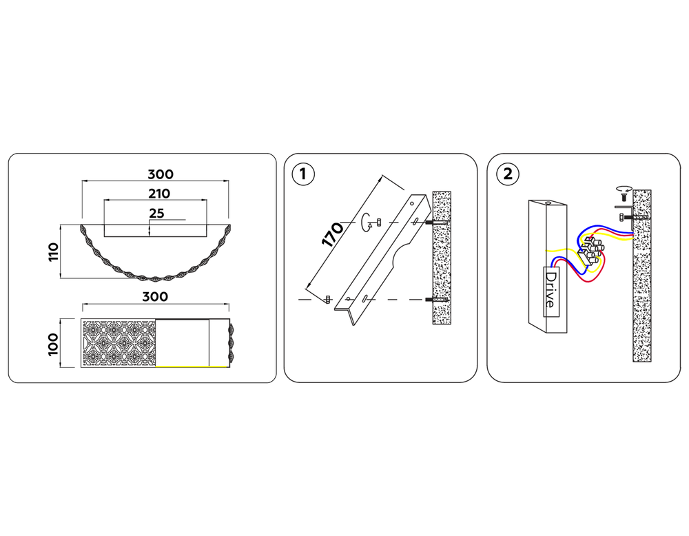 Ambrella Настенный светодиодный светильник с хрусталем Ice FA9412