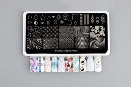 Пластина Swanky Stamping 078