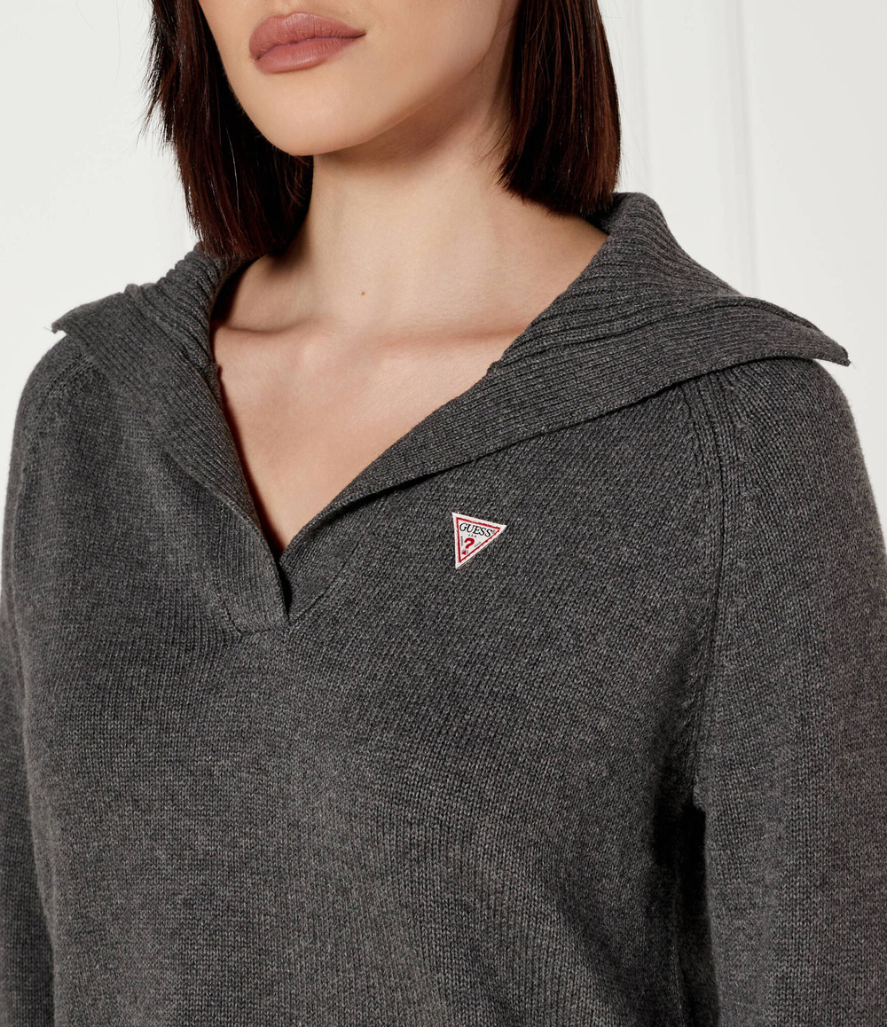 Свитер Guess Jeans - серый(W4BR14 Z3HM1)