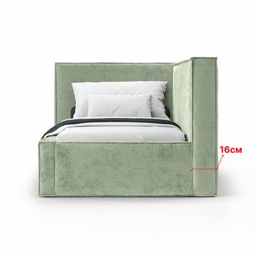 Кровать Bever ЛЕВАЯ 90 с  подъемным механизмом Nebby 029