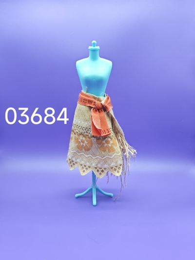 Одежда для куклы Дисней - подростка Моана юбка 03684