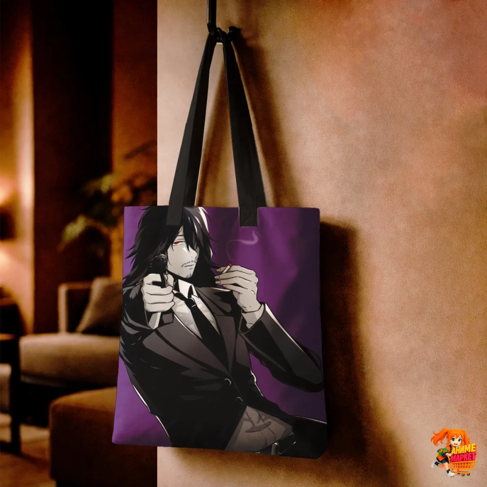 Сумка шоппер с принтом Моя геройская академия