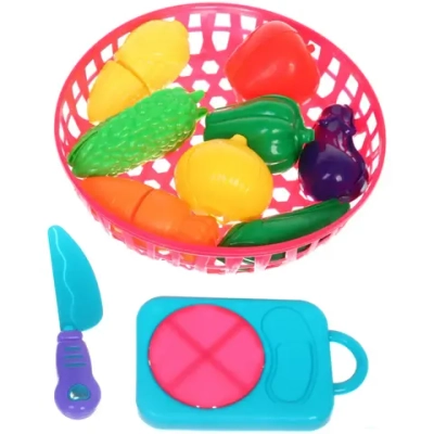 Набор супермаркет «Овощи и Фрукты», 11 предметов, 25*23 см, пакет, в ассортименте