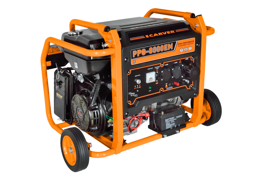 Генератор бензиновый Carver PPG-8000EM