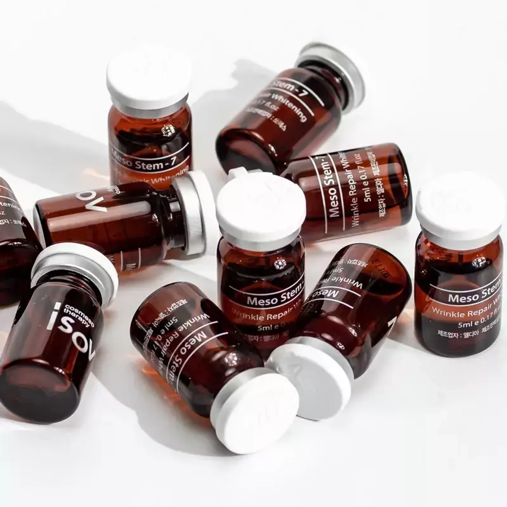 Meso Stem-7 Set Isov Sorex | Набор сывороток с ботокс-эффектом + сияние