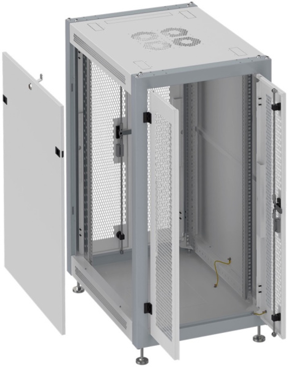 Шкаф напольный 19", 18U SYSMATRIX SL 6818.744