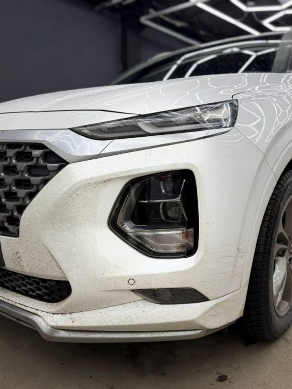 Рамки для Hyundai Santa Fe IV (TM) (2 модуля) (2018 - 2021 г.в.) на 3/5R