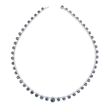 Колье со Шпинелью и Бриллиантами, N0195-0/1