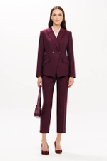 1951 Жакет женский (бордо)