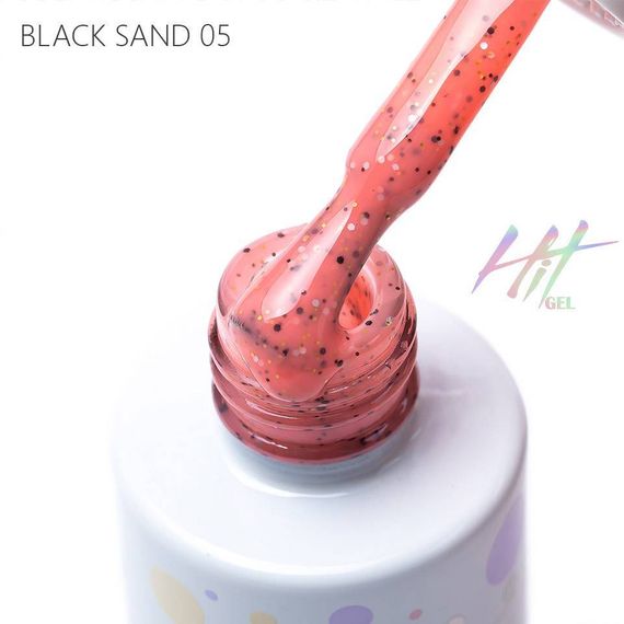 ГЕЛЬ-ЛАК BLACK SAND №05 ТМ &quot;HIT GEL&quot;, 9 МЛ