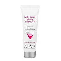 Мульти-крем с пептидами и антиоксидантным комплексом для лица Aravia Professional Multi-Action Peptide Cream 50мл