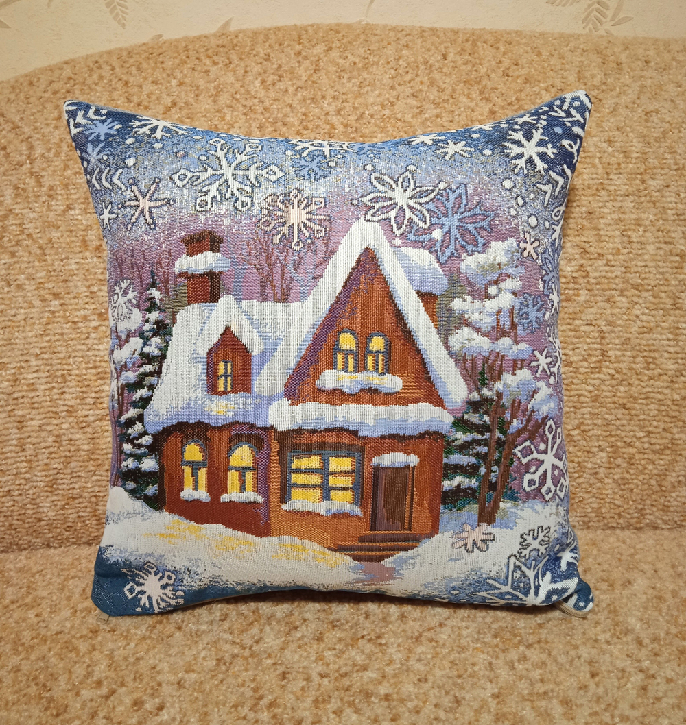 Набор декоративных гобеленовых чехлов Метелица 2 38*38 3 шт