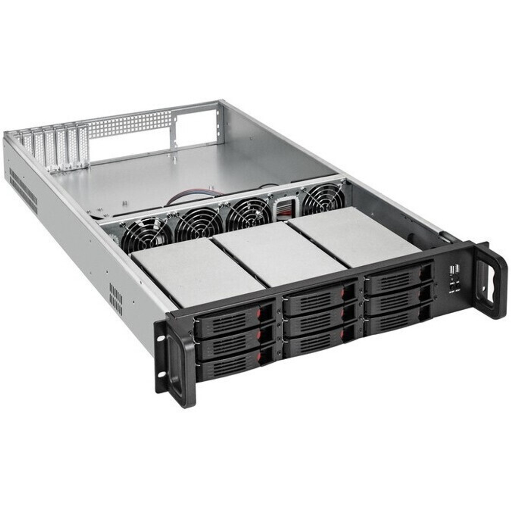 Серверный корпус ExeGate Pro 2U650-HS09/Redundant 2x550W