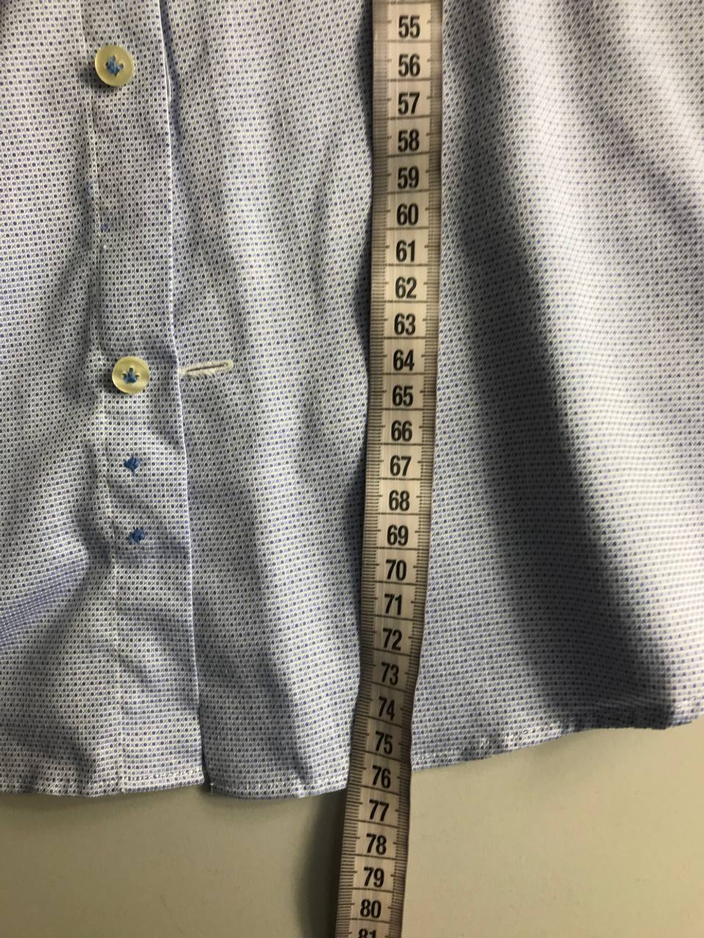 Рубашка Profuomo отличного качества, маркировка 39, визуально на 46 размер