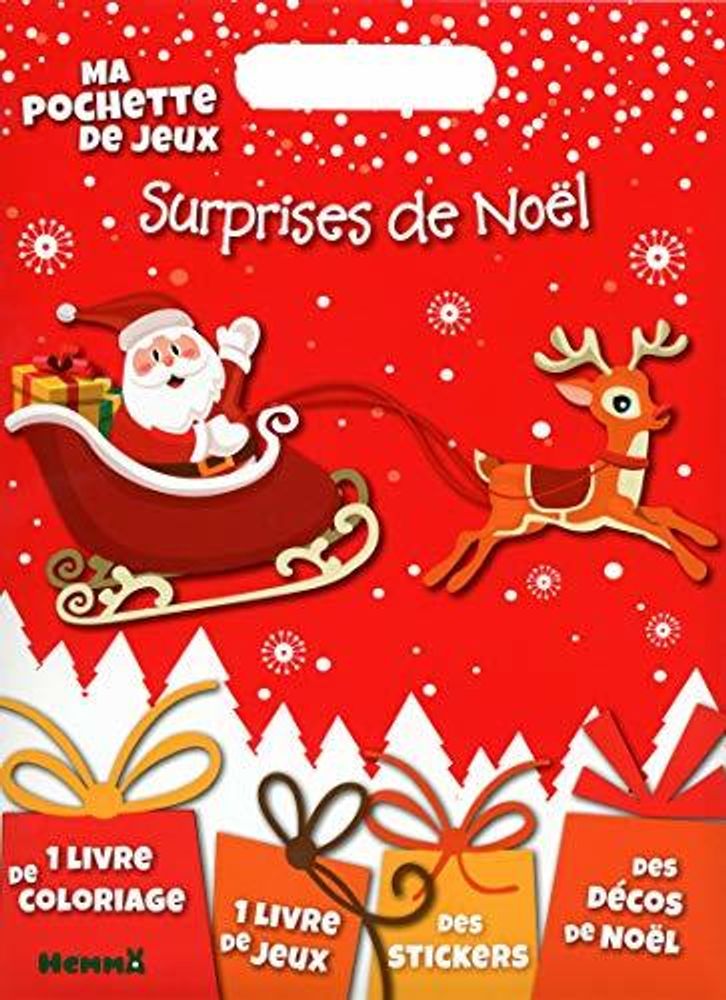 Ma pochette de jeux - Surprises de Noel