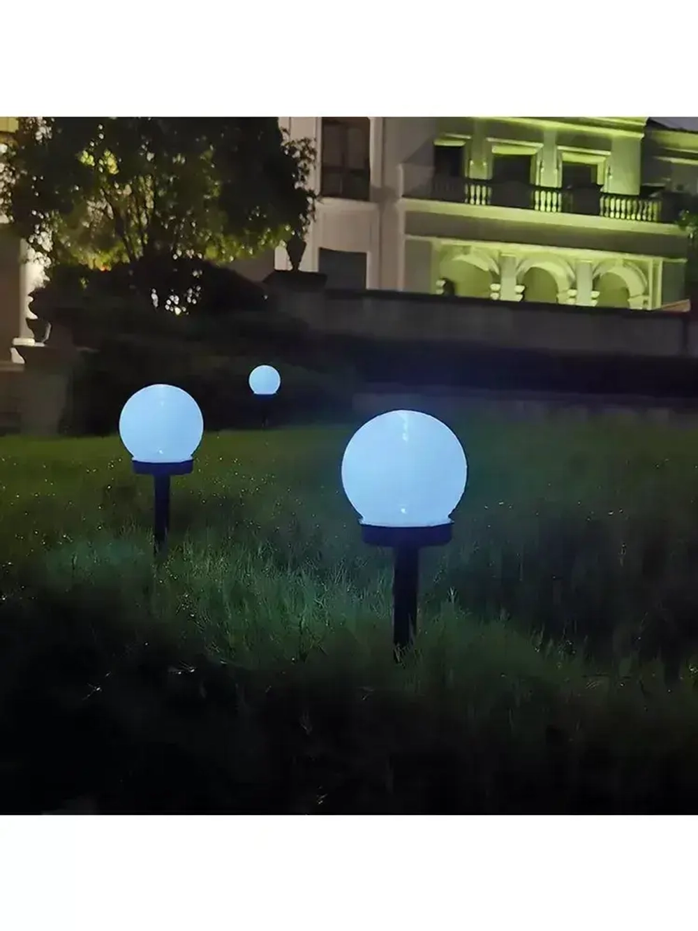 Светильник уличный на солнечных батареях Sylvia, 8шт