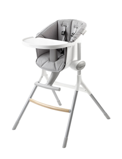 Подушка для стульчика для кормления Beaba Textile Seat, серый