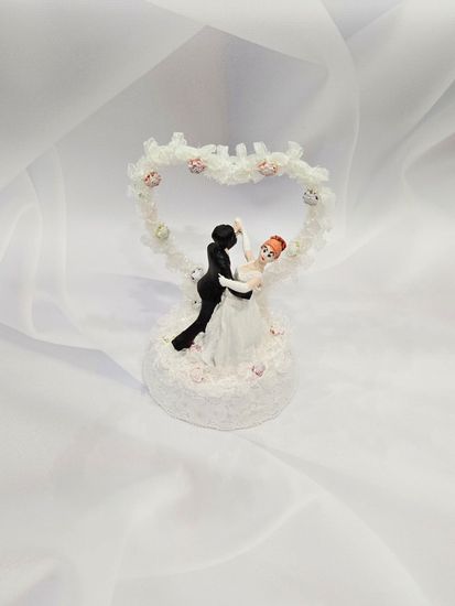 Свадебные фигурки "Жених и невеста" на торт