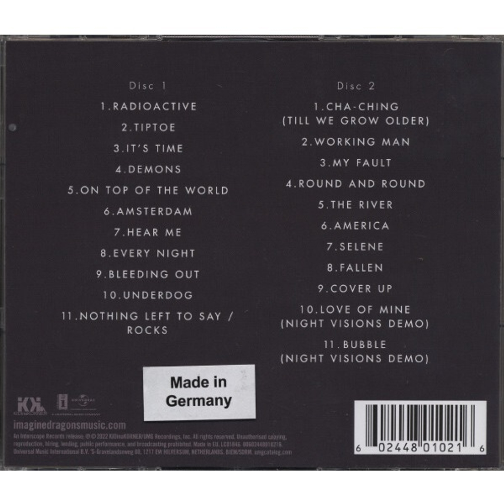 Imagine Dragons / Night Visions: Expanded Version (2CD)