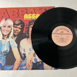 Винтажная виниловая пластинка LP ABBA АББА Mamma Mia (СССР 1977)